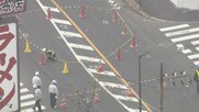 トンネル掘削工事の現場周辺で道路陥没の恐れ　数百mにわたり通行止め　21日夜に「土砂流入」と通報　東京・足立区