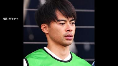 三笘薫選手「歩行者信号の青を勘違いして交差点に進入した」と説明　リハビリのためトレ…